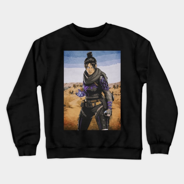 Wraith Crewneck Sweatshirt by Durro